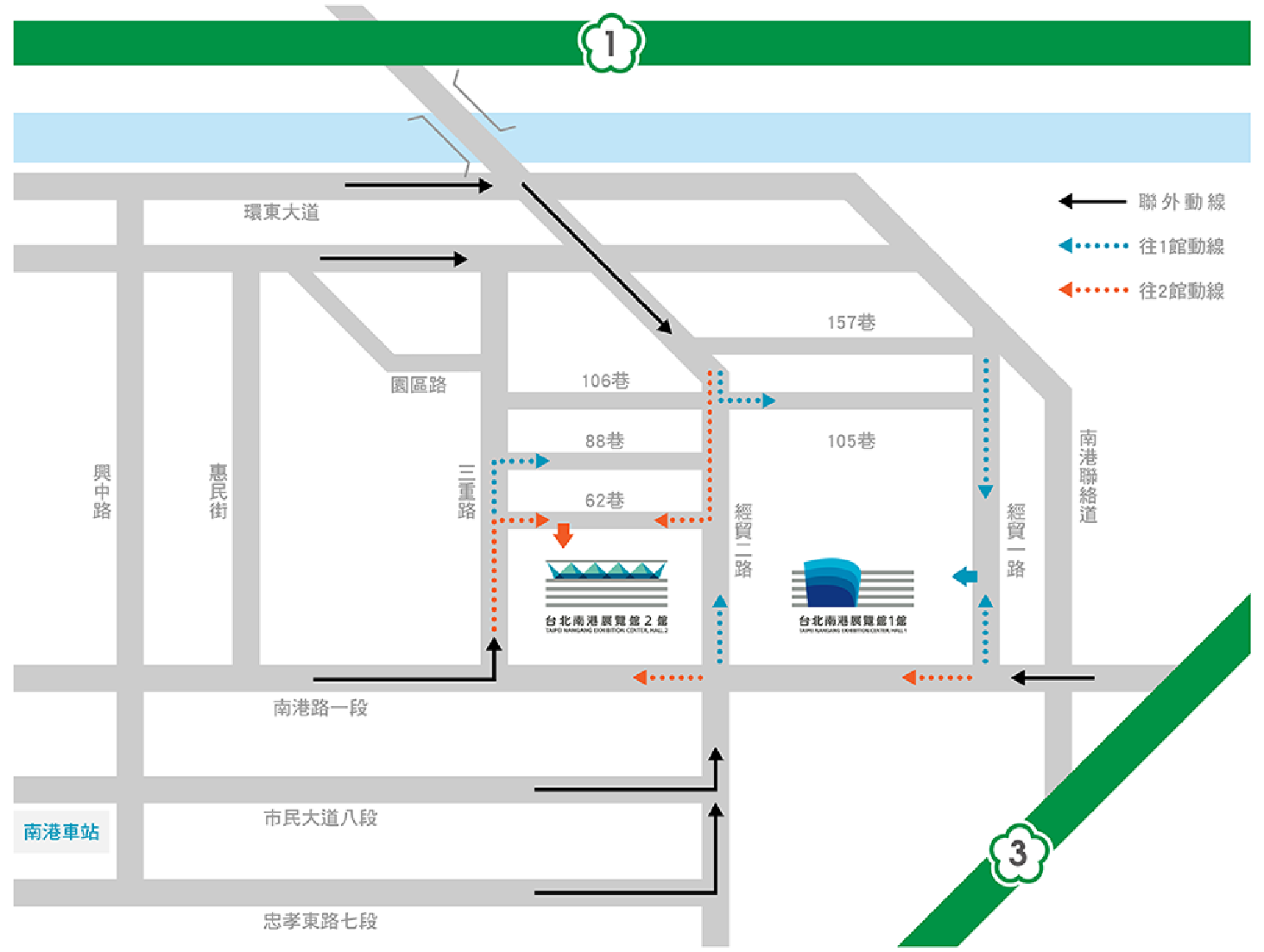 國道行車路線圖